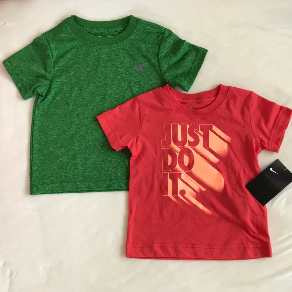 Bundle of 2 New Boys Athletic T-Shirts